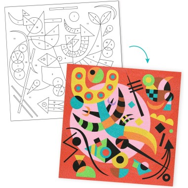 Sables colorés Abstractions - Inspired by Djeco Sables colorés Abstractions - Inspired by Djeco