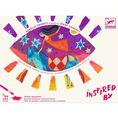 Atelier gouaches En rêve - Inspired by Djeco Atelier gouaches En rêve - Inspired by Djeco