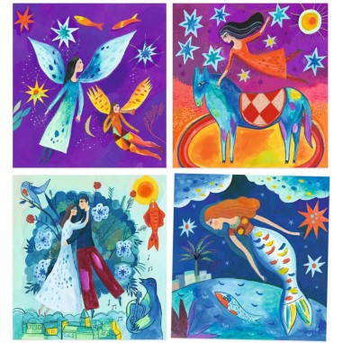 Atelier gouaches En rêve - Inspired by Djeco Atelier gouaches En rêve - Inspired by Djeco