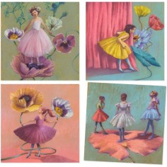 Crayons de cire Ballerines - Inspired by Djeco 2