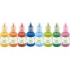 Les Couleurs - Pour Les Petits - 8 Bouteilles De Gouache - Djeco