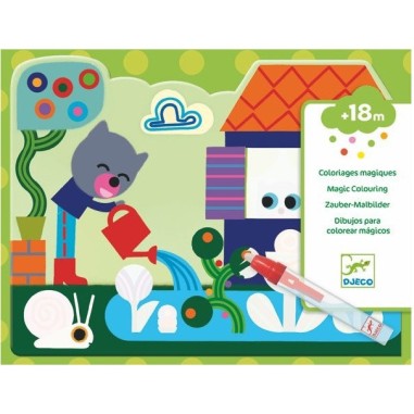 Coloriages Pour Les Petits - Caché Dans Le Jardin - Djeco Coloriages Pour Les Petits - Caché Dans Le Jardin - Djeco