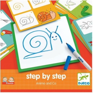 Eduludo - Step by step Animo and Co - Djeco Eduludo - Step by step Animo and Co - Djeco