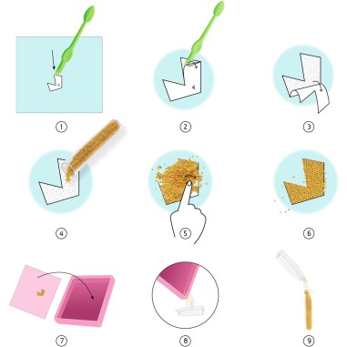 Artistic Beads - Toisons De Fleurs - Djeco Artistic Beads - Toisons De Fleurs - Djeco