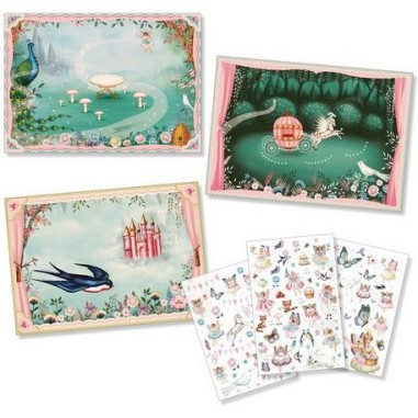 Décalcos - Au pays des fées - Djeco Décalcos - Au pays des fées - Djeco