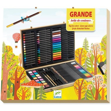 Les Couleurs - Pour Les Grands - Grande Boite De Couleurs - Djeco Les Couleurs - Pour Les Grands - Grande Boite De Couleurs - Djeco