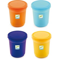 Set de 4 pots de pâte à modeler : Nature - Djeco 2