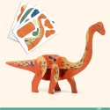 6 Activités créatives - Le monde des dinosaures - Djeco