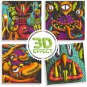 Funny Freaks - Coloriage avec effets 3D - Djeco Funny Freaks - Coloriage avec effets 3D - Djeco