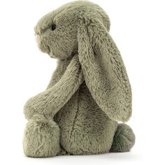 Peluche lapin fougère Bashful - 18 cm - Jellycat 2
