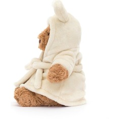 Peluche Peignoir Ours Bartholomew - Bear Bathrobe 26 cm - Jellycat 2