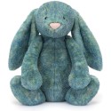 Peluche Lapin de luxe timide azur - Bashful Bunny 51 cm - Jellycat