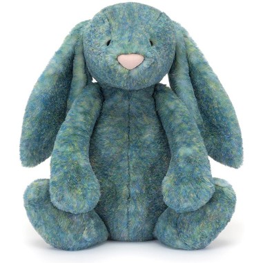 Peluche Lapin de luxe timide azur - Bashful Bunny 51 cm - Jellycat