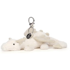 Peluche Porte clés Dragon des Neiges - Snow - Jellycat