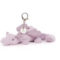 Peluche Porte clés dragon lavande - Lavender - Jellycat