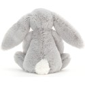 Peluche Lapin Gris/Shimmer étoile Bashful - 18 cm - Jellycat