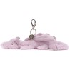 Peluche Porte clés dragon lavande - Lavender - Jellycat