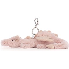 Peluche Porte clés Dragon Rose - Jellycat 2