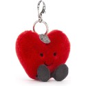 Peluche Porte clés cœur - Amuseable Heart - Jellycat