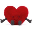 Peluche Coeur rouge - Amuseable Red Heart 19 cm - Jellycat