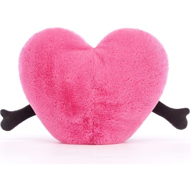 Jellycat Peluche Coeur rose - Amuseable Pink Heart 19 cm - Jellycat
