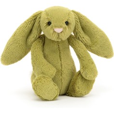 Peluche Lapin mousse timide - Bashful Moss Bunny 18 cm - Jellycat