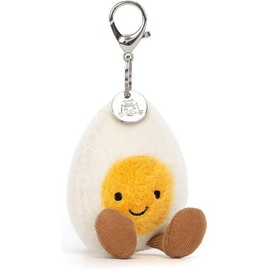 Peluche Porte clés Œuf à la coque et - Amuseable Happy Boiled Egg - Jellycat Peluche Porte clés Œuf à la coque et - Amuseable Happy Boiled Egg - Jellycat