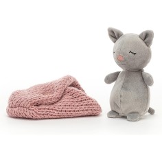 Peluche chaton cosy kitten - 18cm - Jellycat 2