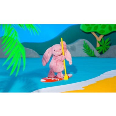 Jellycat – Lapin en peluche Blush Rose Poudré – Terres & Beauté