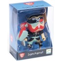 Figurine arty toys - les pirates : sam parrot - djeco - Djeco