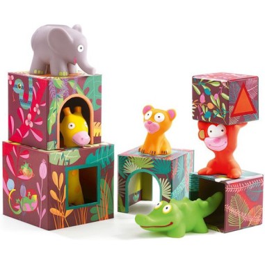 Maxi topanijungle - jouet d'éveil enfant - Djeco Maxi topanijungle - jouet d'éveil enfant - Djeco