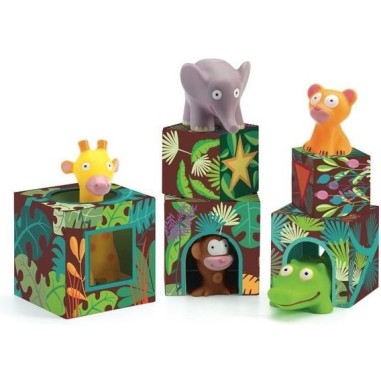Maxi topanijungle - jouet d'éveil enfant - Djeco Maxi topanijungle - jouet d'éveil enfant - Djeco