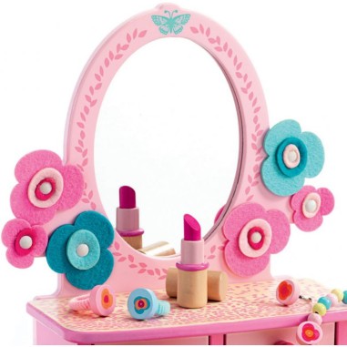 Djeco - Jeux D'Imitation - Coquetteries - Flora Coiffeuse Djeco - Jeux D'Imitation - Coquetteries - Flora Coiffeuse