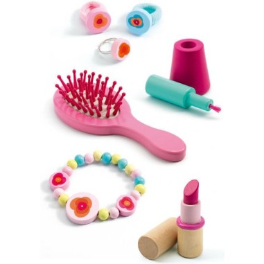Djeco - Jeux D'Imitation - Coquetteries - Flora Coiffeuse Djeco - Jeux D'Imitation - Coquetteries - Flora Coiffeuse