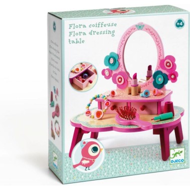 Djeco - Jeux D'Imitation - Coquetteries - Flora Coiffeuse Djeco - Jeux D'Imitation - Coquetteries - Flora Coiffeuse