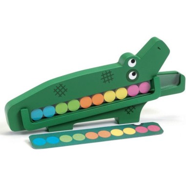 Jeu de manipulation et mémo : crococroc - djeco - Djeco Jeu de manipulation et mémo : crococroc - djeco - Djeco