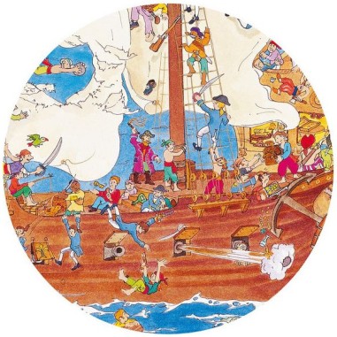 Puzzle observation - Les pirates - 100 pièces - Jeux classiques - Jeux de société - Djeco Puzzle observation - Les pirates - 100 pièces - Jeux classiques - Jeux de société - Djeco