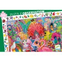 Puzzle Observation - Carnaval de Rio – 200 Pièces - Jeux de société Enfants - Djeco