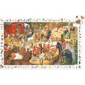 Puzzle observation - Equitation 200 pièces - Jeux classiques - Jeux de société - Djeco