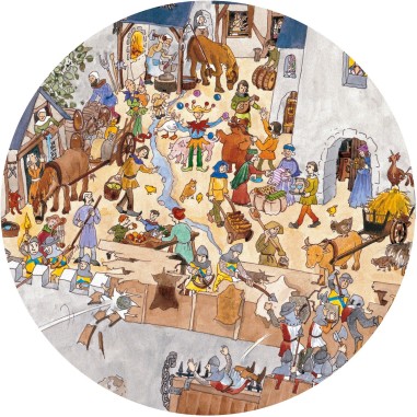 Puzzle observation - le château fort - 100 pièces - Jeux classiques - Jeux de société - Djeco Puzzle observation - le château fort - 100 pièces - Jeux classiques - Jeux de société - Djeco