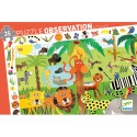 Puzzle observation - Jungle - 35 pièces - Jeux classiques - Jeux de société - Djeco