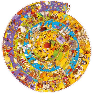 Puzzle Observation - Histoire + Livret - 350 pièces - Jeux classiques - Jeux de société - Djeco Puzzle Observation - Histoire + Livret - 350 pièces - Jeux classiques - Jeux de société - Djeco