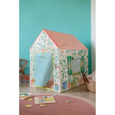 Maison de Jeu en Tissu Tinou de Djeco - |  Maison de Jeu en Tissu Tinou de Djeco - |