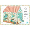 Maison de Jeu en Tissu Tinou de Djeco - |  Maison de Jeu en Tissu Tinou de Djeco - |
