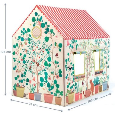 Maison de Jeu en Tissu Tinou de Djeco - |  Maison de Jeu en Tissu Tinou de Djeco - |