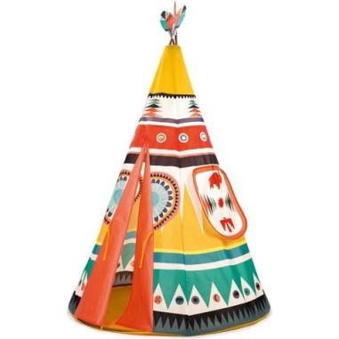 Tipi multicolore - tente de jeu Djeco