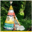 Tipi multicolore - tente de jeu Djeco