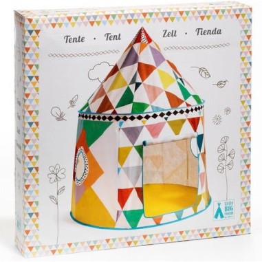 Cabane/Tente de Jeux Enfant Multicolore Djeco Little Big Room Cabane/Tente de Jeux Enfant Multicolore Djeco Little Big Room