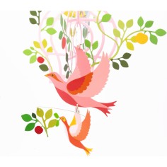 Djeco - Mobiles polypro La cage aux oiseaux - Little Big Room By Djeco 2