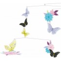 Mobile papier Ronde des papillons - décoration chambre enfant - Djeco